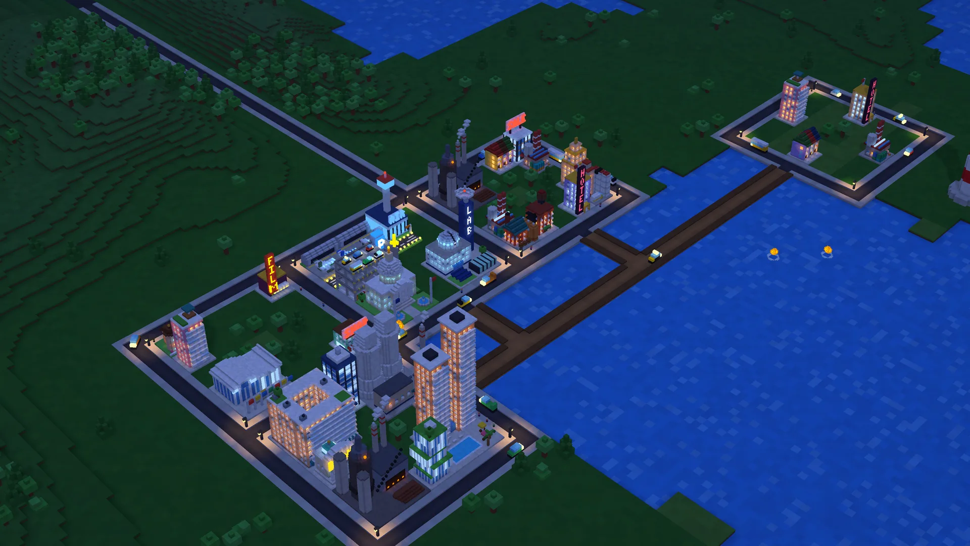 Bit Universe: the Earth city at night